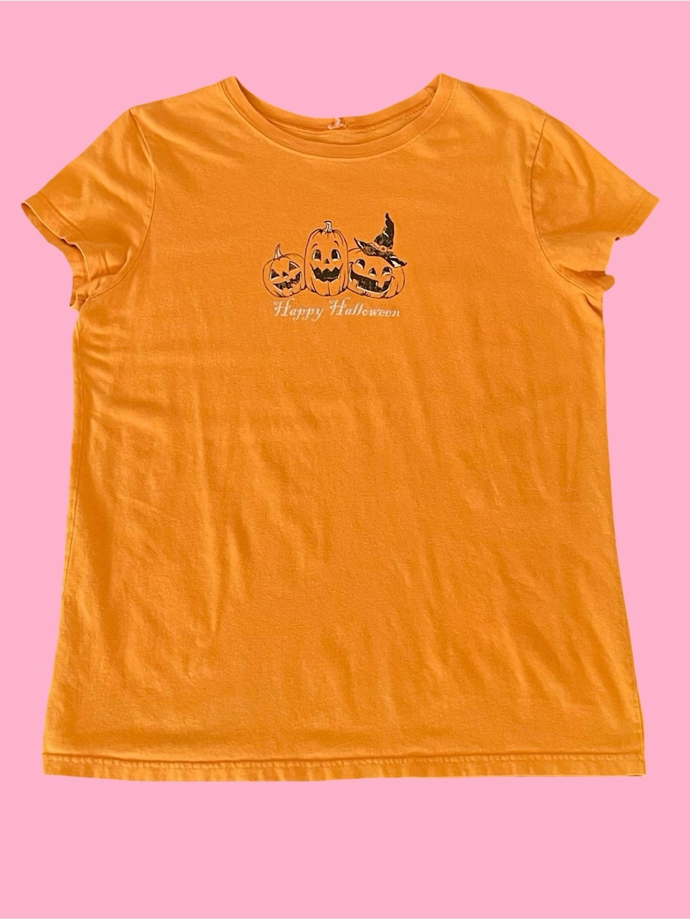 Y2k Halloween Baby Tee
